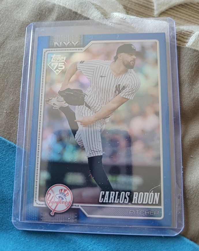 2026 Topps Series 1 #82 Carlos Rodón — front
