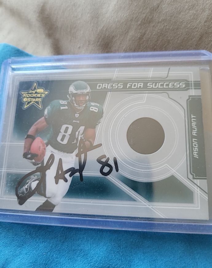 2006 Leaf Rookies & Stars Dress For Success Jason Avant — front