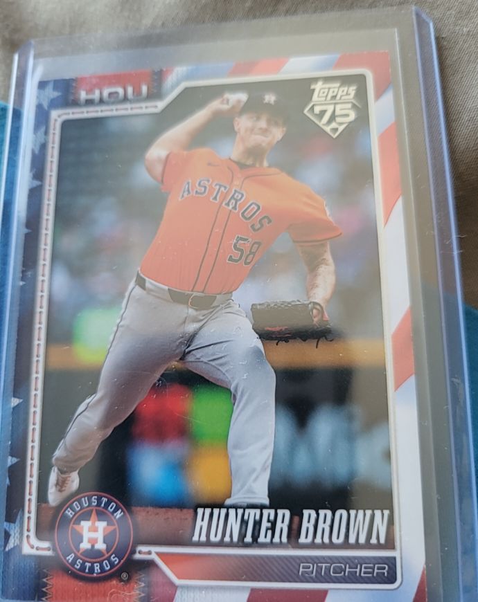 2026 Topps Series 1 #264 Hunter Brown — front