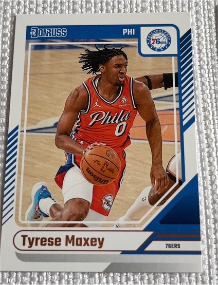 2024-25 Panini Donruss #192 Tyrese Maxey — front
