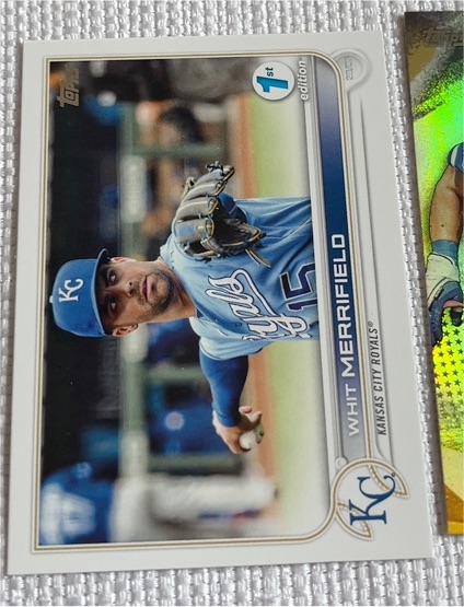 2022 Topps 1st Edition #154 Whit Merrifield — front