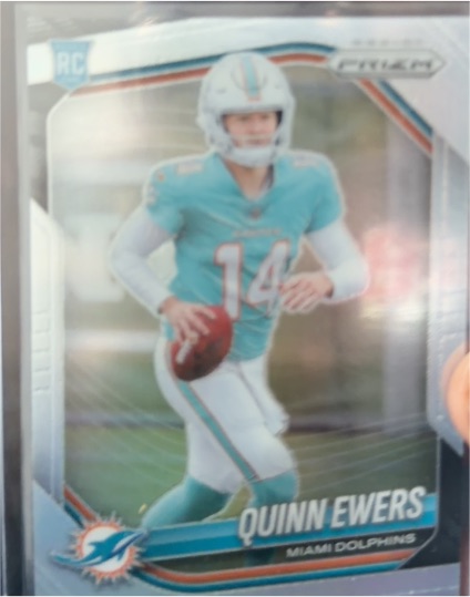 2025 Panini Prizm #307 Quinn Ewers — front