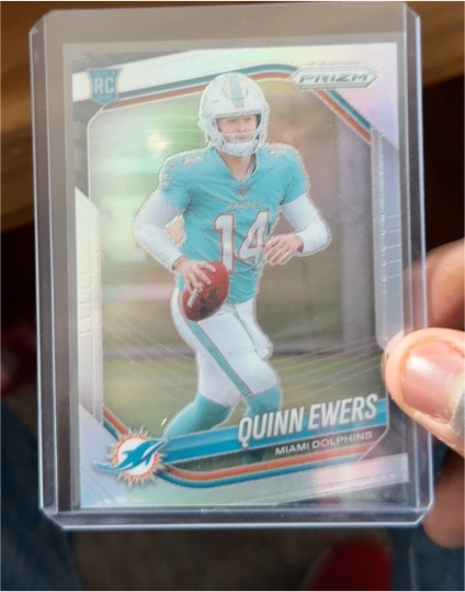 2025 Panini Prizm #307 Quinn Ewers — front