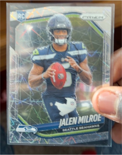 2025 Panini Prizm #317 Jalen Milroe — front