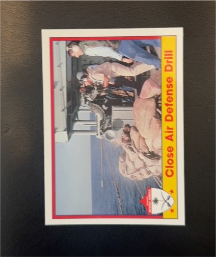 1991 Pacific Operation Desert Shield #60 Close Air Defense Drill — front
