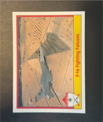1991 Pacific Operation Desert Shield #69 F-16 Fighting Falcons — front