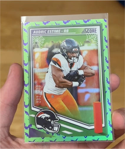 2025 Panini Score-A-Treat #172 Audric Estime — front