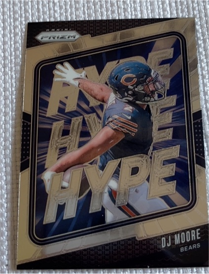 2024 Panini Prizm #15 D.J. Moore — front