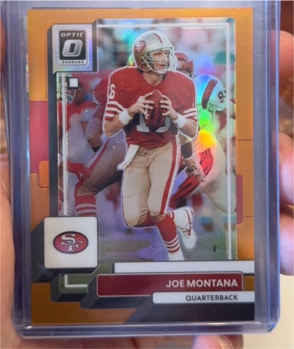 2022 Panini Donruss Optic #176 Joe Montana — front