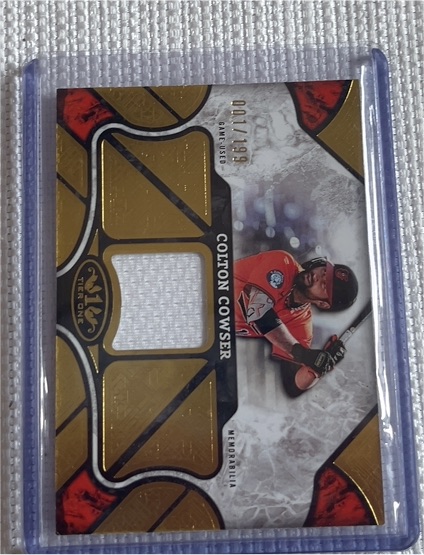 2025 Topps Tier One Relics #T1R-CC Colton Cowser — front