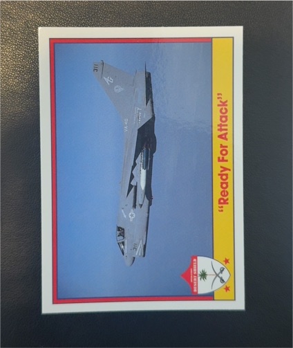 1991 Pacific Operation Desert Shield #77 A-7E Corsair II — front