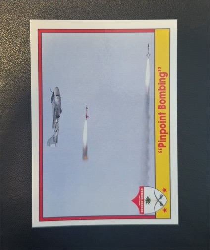 1991 Pacific Operation Desert Shield #78 Pinpoint Bombing — front