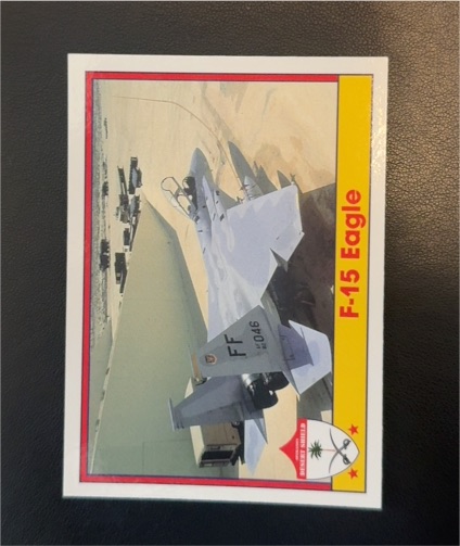 1991 Pacific Operation Desert Shield #86 F-15 Eagle — front