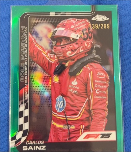 2025 Topps Chrome Formula 1 #121 Carlos Sainz — front