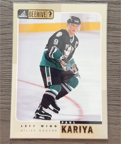 1997-98 Pinnacle Beekeep #31 Paul Kariya — front