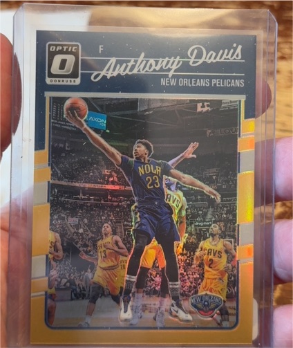 2016-17 Panini Donruss Optic #97 Anthony Davis — front