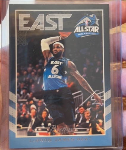 2012-13 Panini Prestige East All-Stars #4 LeBron James — front