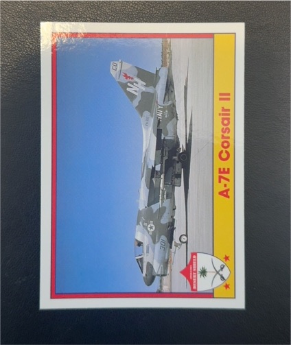 1991 Pacific Operation Desert Shield #96 A-7E Corsair II — front