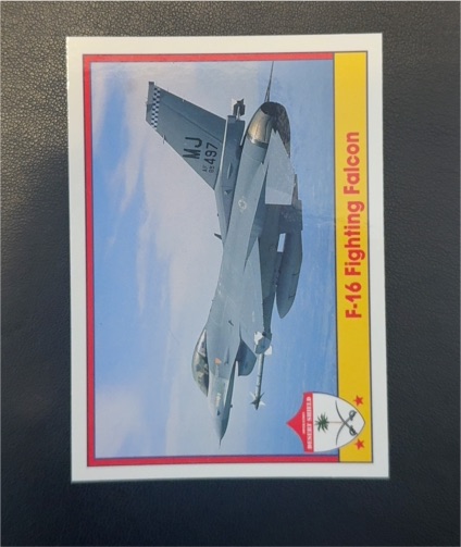 1991 Pacific Operation Desert Shield #97 F-16 Fighting Falcon — front