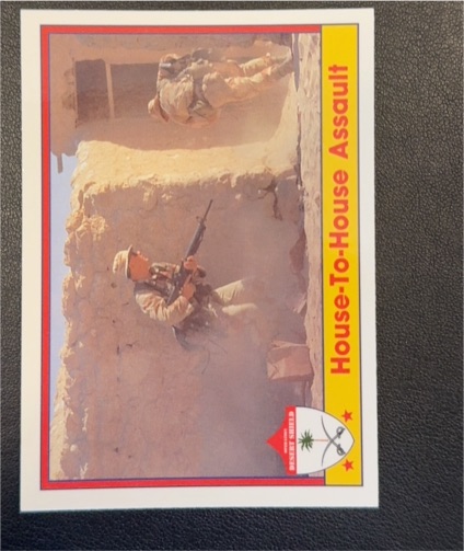 1991 Pacific Operation Desert Shield #13 House-To-House Assault — front