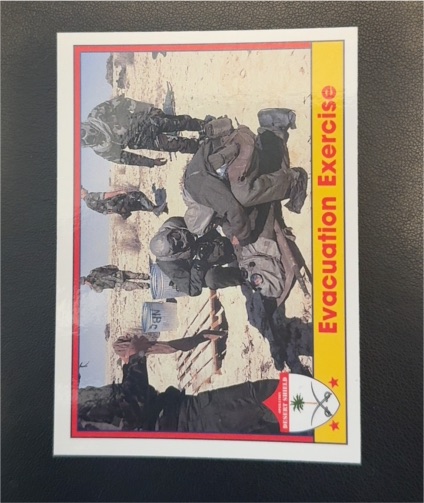 1991 Pacific Operation Desert Shield #14 Evacuation Exercise — front