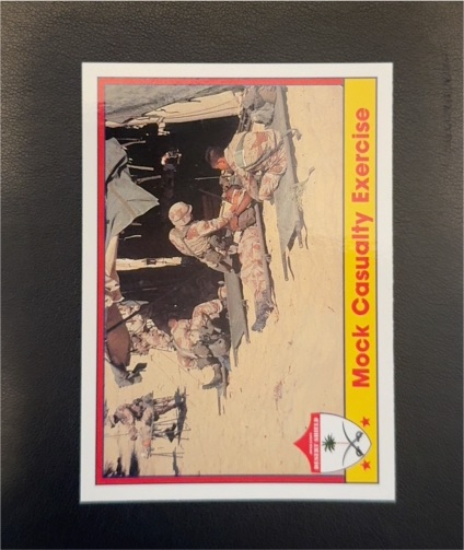 1991 Pacific Operation Desert Shield #22 Mock Casualty Exercise — front