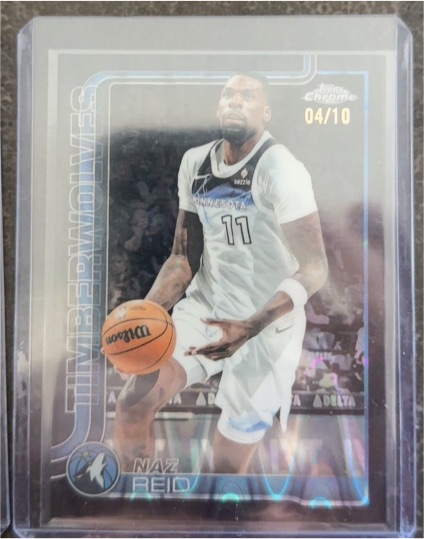 2025-26 Topps Chrome #156 Naz Reid — front