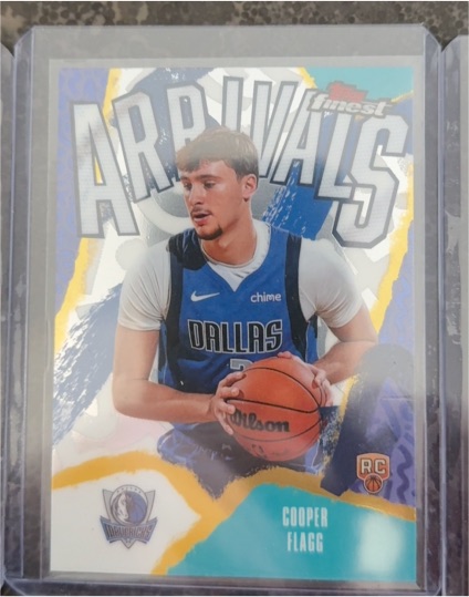 2025-26 Topps Finest Arrivals #A-1 Cooper Flagg — front