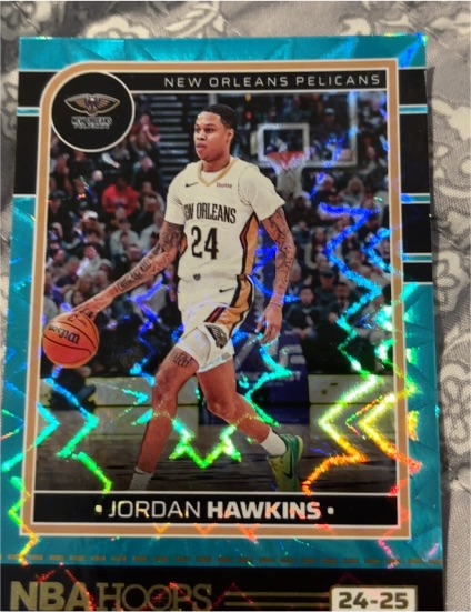 2024-25 Panini NBA Hoops #109 Jordan Hawkins — front
