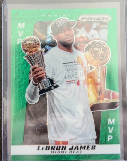 2024-25 Panini Prizm Deca #289 LeBron James — front