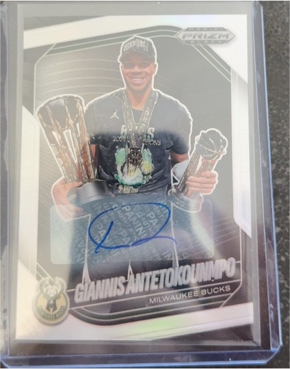 2024-25 Panini Prizm Black #159 Giannis Antetokounmpo — front