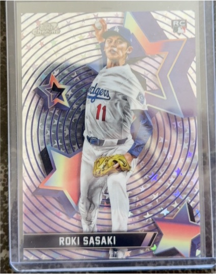 2025 Topps Cosmic Chrome #68 Roki Sasaki — front