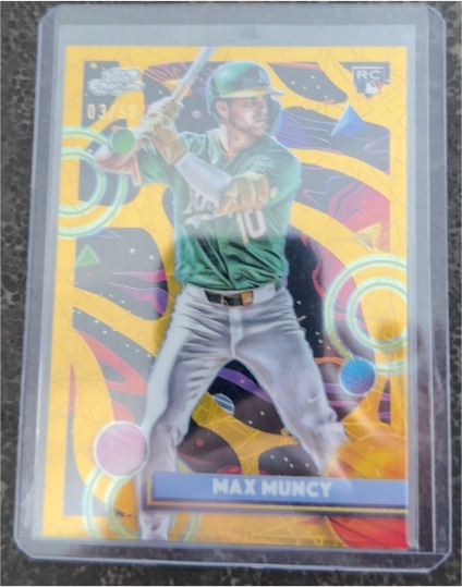 2025 Topps Cosmic Chrome #40 Max Muncy Rookie — front