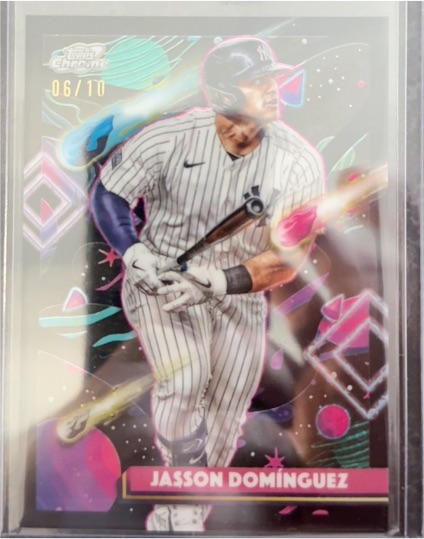 2025 Topps Cosmic Chrome #133 Jasson Domínguez — front