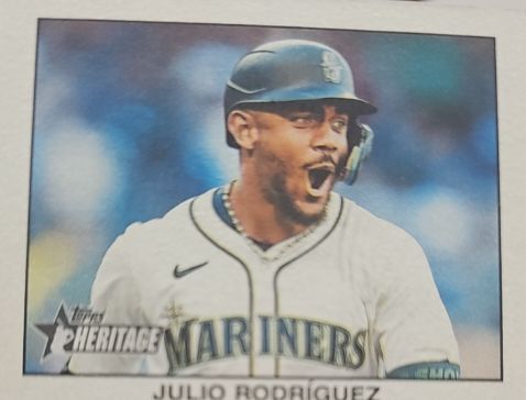 2024 Topps Heritage #286 Julio Rodriguez — front