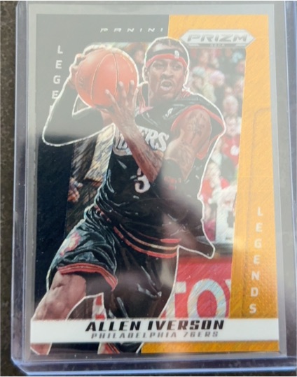 2024-25 Panini Prizm Deca Legends #227 Allen Iverson — front