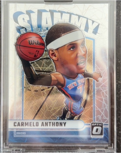 2024 Panini Donruss Optic Slammy Carmelo Anthony — front