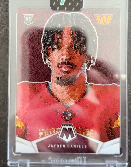 2024 Panini Mosaic #MM-JDS Jayden Daniels — front