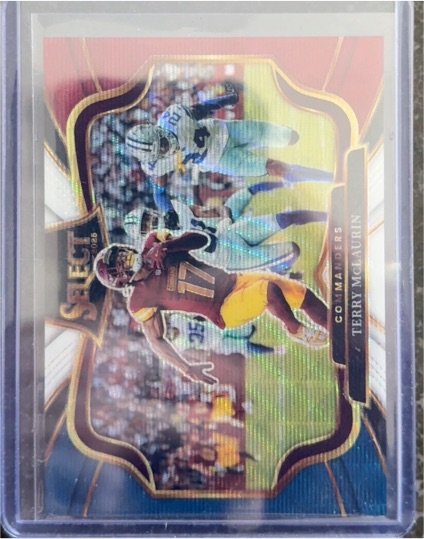2023 Panini Select Concourse Die-Cut #99 Terry McLaurin — front
