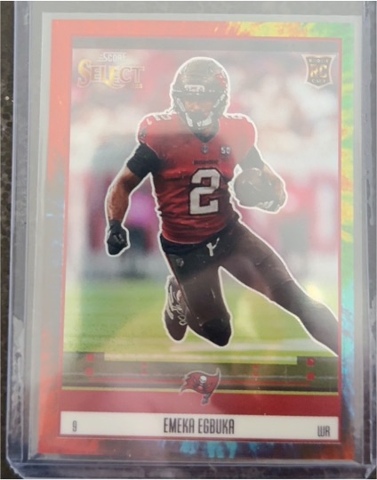 2025 Panini Select #21 Emeka Egbuka — front