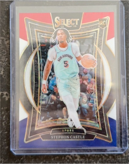 2024-25 Panini Select Concourse #72 Stephon Castle — front