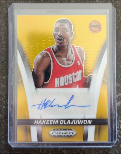 2023-24 Panini Prizm #191 Hakeem Olajuwon — front