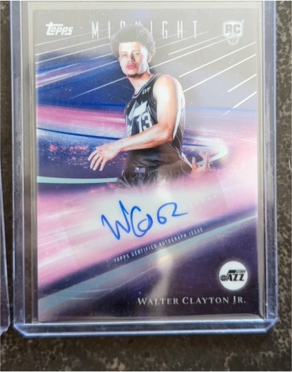 2025-26 Topps Midnight #RHS-WC Walter Clayton Jr — front