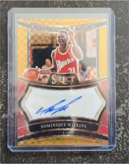 2024 Panini Select #SIG-WIL Dominique Wilkins — front