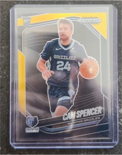 2024-25 Panini Prizm Black #218 Cam Spencer — front