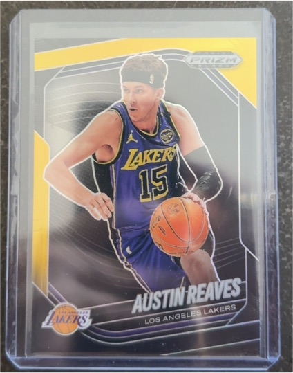 2024-25 Panini Prizm Black #21 Austin Reaves — front