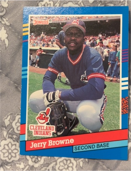 1991 Donruss #162 Jerry Browne — front