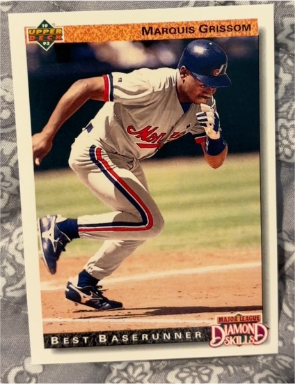 1992 Upper Deck #719 Marquis Grissom — front