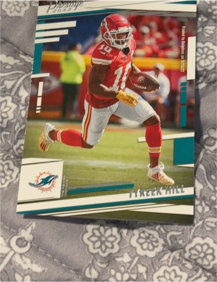 2022 Panini Prestige #144 Tyreek Hill — front