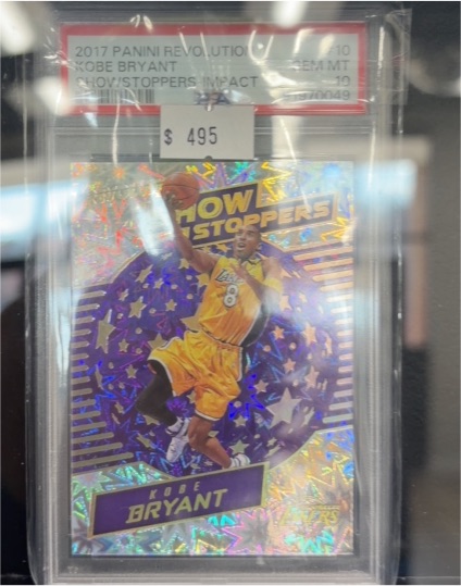2017 Panini Revolution #10 Kobe Bryant Show Stoppers Impact — front